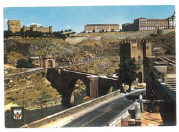 Delcampe - BR410 Toledo Puente De Alcantara Y Murallas Viaggiata 1982 Verso Roma - Toledo