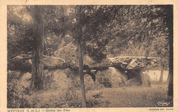 Delcampe - 22-3910 : METTRAY. DOLMEN DE LA GROTTE DES FEES - Dolmen & Menhire