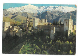 Delcampe - BR419 Granada Alhambra Panoramica Viaggiata Verso Roma - Granada