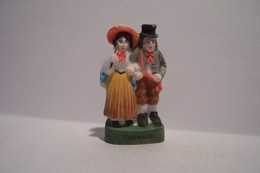 Delcampe - FEVE    - SANTON De PROVENCE ( Couple )  - Signée CHENAUD  - - Santons