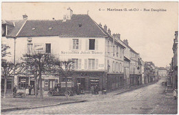 Delcampe - 95 - MARINES (S.-et-O.) - Rue Dauphine - 1931 / Belle Animation / Voiture - Marines