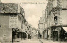 Châteaubriant * La Grande Rue * Commerce ANCELOT * Ancien Café Laumaillé Galivel Successeur - Châteaubriant