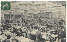 Delcampe - 35  FOUGERES  USINE  H. CORDIER ET FILS  ATELIER DE COUPE - Fougeres