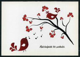 Delcampe - Birds, Heart, Tree, Valentine's Day | Unused VF - Valentinstag
