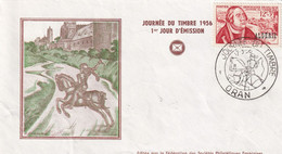 Algérie - Journée Du Timbre - Enveloppe - Briefe U. Dokumente