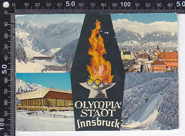 Delcampe - CPA SPORTS, OLYMPIC GAMES, INNSBRUCK 1964, WINTER GAMES, OLYMPIC VILLAGE, DIFFERENT VIEWS - Olympische Spiele