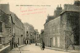 Châteaubriant * La Rue Du Château * Bonbons Angélique De Mlle YVON - Châteaubriant