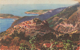 Delcampe - EZE : VUE GENERALE DU VILLAGE - Eze