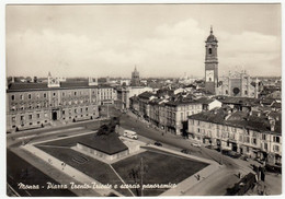Delcampe - MONZA - PIAZZA TRENTO-TRIESTE E SCORCIO PANORAMICO - 1958 - Monza