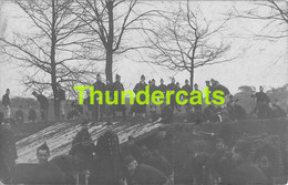 Delcampe - CPA CARTE DE PHOTO FOTOKAART HEMIXEM ? HEMIKSEM  ? SOLDAT MILITAIR - Manöver