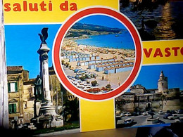 Delcampe - 3 CARD VASTO MULTI VEDUTE   VB1982/83  IV1411 - Chieti