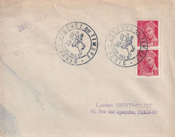 France - Journée Du Timbre 1942 - Enveloppe - Stamp's Day