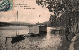 Delcampe - 92 / SURESNES-LONGCHAMPS - Vue Sur La Seine Et Mont Valérien - Suresnes