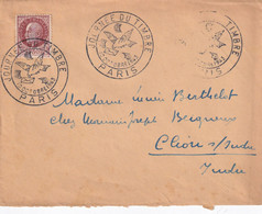France - Journée Du Timbre 1943 - Enveloppe - Stamp's Day