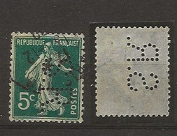 Perforé SR 200 Ind:6 - Used Stamps