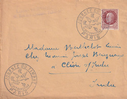 France - Journée Du Timbre 1943 - Enveloppe - Tag Der Briefmarke