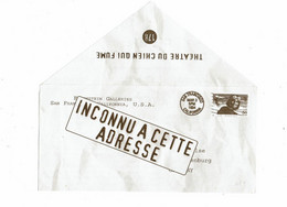 GMZ -  PSEUDO PUBLICITE THEATRE DU CHIEN QUI FUME - Private Stationery