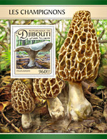 2017 DJIBOUTI MNH  MUSHROOMS   |  Yvert&Tellier Code: 149  |  Michel Code: 1437 / Bl.523  |  Scott Code: 1149 - Djibouti (1977-...)