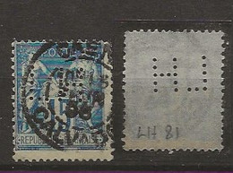 Perforé LH 81 Ind:6 - Used Stamps