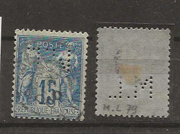 Perforé ML 79 Ind:6 - Used Stamps
