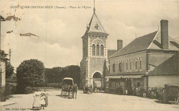 SAINT AUBIN CHATEAUNEUF Place De L'église - Saint Martin Du Tertre