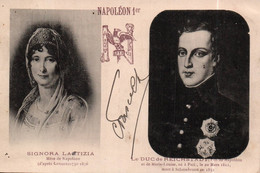 Delcampe - MARCOPHILIE /  Napoléon 1er-Signora Laetizia-Duc De Reichstadt L1054 / TAXEE A 7 CENTIMES !! - Persönlichkeiten