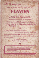 Aveugle/ Fédération Des Aveugles Civils De France / FLAVIEN / " Cannes Blanches"/Vers 1950         BUV649 - A