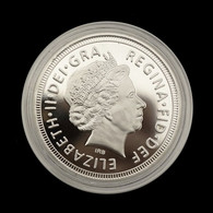 1 Pièce / Médaille Plaquée ARGENT ( SILVER Plated Coin ) - Reine Elisabeth II Platinum Jubilee - Andere & Zonder Classificatie