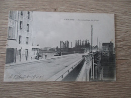 Delcampe - 78 CHATOU PERSPECTIVE DU PONT TRAMWAY - Chatou