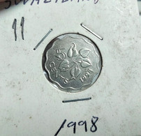 SWAZILAND 5 CENTS 1998 KM# 48 (G#13) - Swazilandia