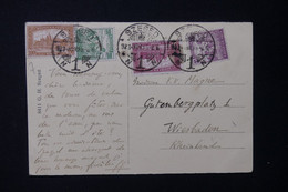 HONGRIE - Affranchissement De Szeged Sur Carte Postale En 1923 Pour Wiesbaden - L 131494 - Postmark Collection