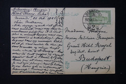 HONGRIE - Affranchissement De Debreczen Sur Carte Postale En 1921 Pour Budapest - L 131495 - Marcophilie