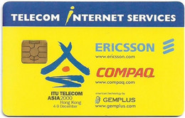 Hong Kong - ITU Telecom Asia 2000 Presentation Card - Hongkong