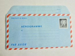 Monaco Aérogramme PA Albert De Monaco - Poste Aérienne