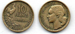 10 Francs 1954 TB+ - 10 Francs