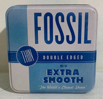 I108410 Scatola Di Latta - Fossil Double Edged - Extra Smooth - Boîtes