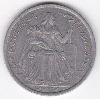 Polynésie Française . 2 Francs 1977, En Aluminium - French Polynesia