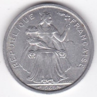 Polynésie Française . 2 Francs 1965, En Aluminium - Französisch-Polynesien