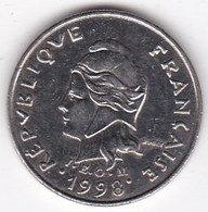 Polynésie Française. 10 Francs 1998 En Nickel - Frans-Polynesië