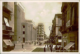 Delcampe - BARI - VIA VITTORIO VENETO -  EDIZ. LOBUONO - 1941 (11789) - Bari
