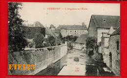 Delcampe - Corbigny L'Anguison Et L'école - 58 Nièvre - Corbigny