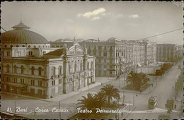 Delcampe - BARI - CORSO CAVOUR - TEATRO PETRUZZELLI - EDIZIONE LOBUONO - 1941 (11790) - Bari