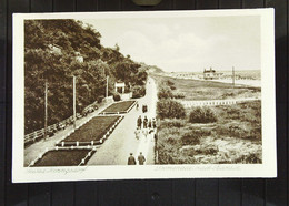 Delcampe - DR: Ansichtskarte Vom Seebad Heringsdorf - Prominade Nach Bansin Um 1920 Ungebr., Echte Kupfertiefdruckkarte Nr. 21517 - Usedom