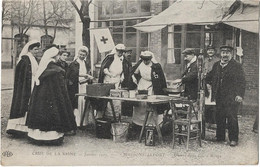 Delcampe - 94   Maisons Alfort -  Crue De La Seine  Janvier 1910  Dames De La Croix Rouge - Maisons Alfort