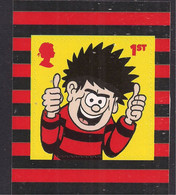 GB 2021 QE2 1st Dennis & Gnasher Dennis Self Adhesive PM80 Umm From Booklet ( J1325 ) - Nuovi