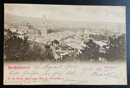 AK Litho PERCHTOLDSDORF Panorama Gestempelt Perchtoldsdorf Pottenbrunn 1901 - Perchtoldsdorf