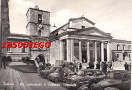 ISERNIA - LA CATTEDRALE E PALAZZO VESCOVILE F/GRANDE VIAGGIATA  1959 ANIMAZIONE - Isernia