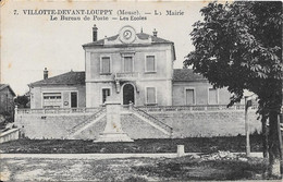 VILLOTTE-DEVANT-LOUPPY - La Mairie - Le Bureau De Poste - Les Ecoles - Other & Unclassified