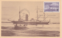 Carte Maximum Bateau Ship Canada 1951 SS City Of Toronto - Maximum Cards