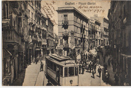 Cagliari - Piazza Martiri - Scritta Ma Non Viaggiata 1914 - (Vedi Descrizione) - Cagliari